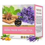 Teacurry Menopause Green Tea with Vedic Herbs for Hormonal Balance & Better Sleep - Pyramid Tea Bags