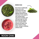 Teacurry Noon Chai - Traditional Kashmiri Pink Tea with a Rich, Creamy and Nutty Taste