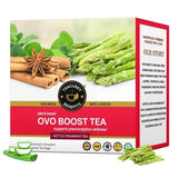 Teacurry Ovo Boost Green Tea - An Ayurvedic Blend of Herbs & Spices for Women's Wellness - Pyramid Tea Bags