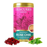 Teacurry Rose Assam Black Tea — Fragrant Floral Chai with Antioxidant Support for Healthy-Looking Skin