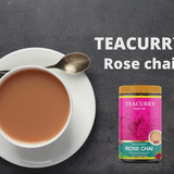 Teacurry Rose Assam Black Tea — Fragrant Floral Chai with Antioxidant Support for Healthy-Looking Skin