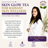 Teacurry Skin Glow Infusion with Moringa, Blue Pea & Rose for Skin Nourishment - Pyramid Bags