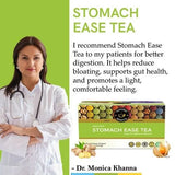 Teacurry Stomach Ease Green Tea - Refreshing Digestive Blend with Ginger, Fennel & Spearmint - Pyramid Tea Bags