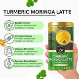 Teacurry Turmeric Moringa Latte - Golden, Earthy Blend for Antioxidant & Everyday Wellness