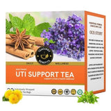 Teacurry UTI Support Herbal Infusion with Nettle & Shatavari - Pyramid Bags