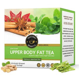 Teacurry Upper Body Fat Burn Herbal Infusion with Moringa, Ashwagandha & Triphala to Support Healthy Weight Management - Pyramid Bags