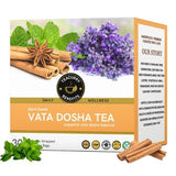 Teacurry Vata Dosha Green Tea with Licorice, Ginger & Warming Spices for Vata Balance & Digestive Comfort - Pyramid Tea Bags