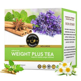 Teacurry Weight Plus Assam Green Tea with Ashwagandha, Shatavari & Chamomile - Nourishing Blend for Healthy Weight Gain & Digestion - Pyramid Tea Bags
