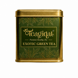 Teagiqal Exotic Green Tea For A Silken Brew With A Whisper of Freshness