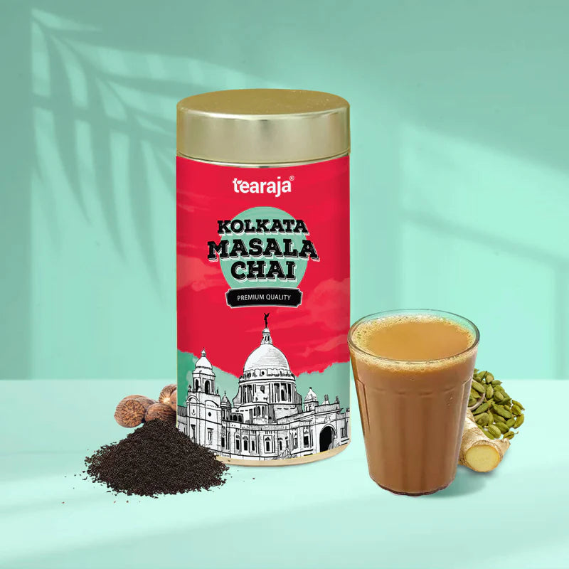 Tearaja Kolkata Masala Chai with Classic Indian Spices