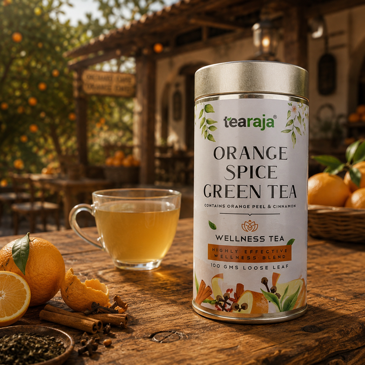 Tearaja Orange Spice Green Tea
