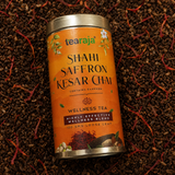 Tearaja Shahi Saffron Kesar Chai – Exotic Blend with First Flush Assam Black Tea and Almonds