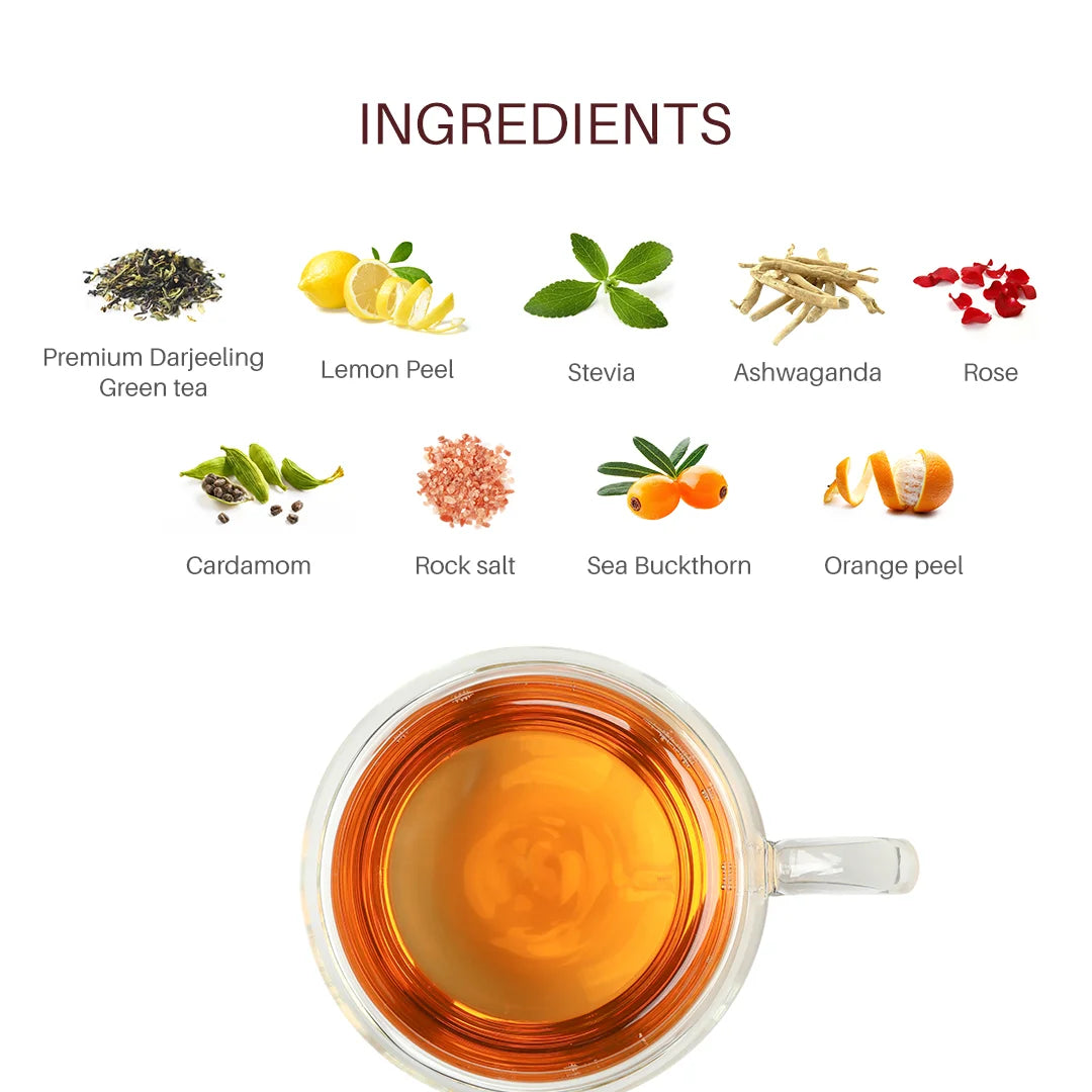 Teavine Skin Glow Tea Ingredients