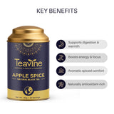 Teavine Apple Spice Natural Black Tea Benefits