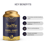 Teavine Earl Grey Black Tea Benefits