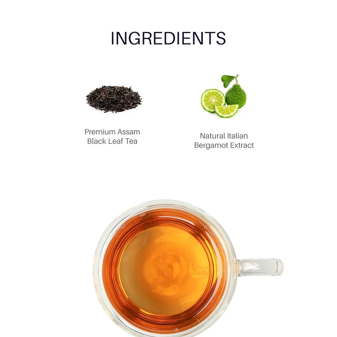Teavine Earl Grey Black Tea Ingredients