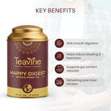 Teavine Happy Digest Tea Benefits