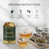 Teavine Kashmiri Kahwa Brewing Instructions