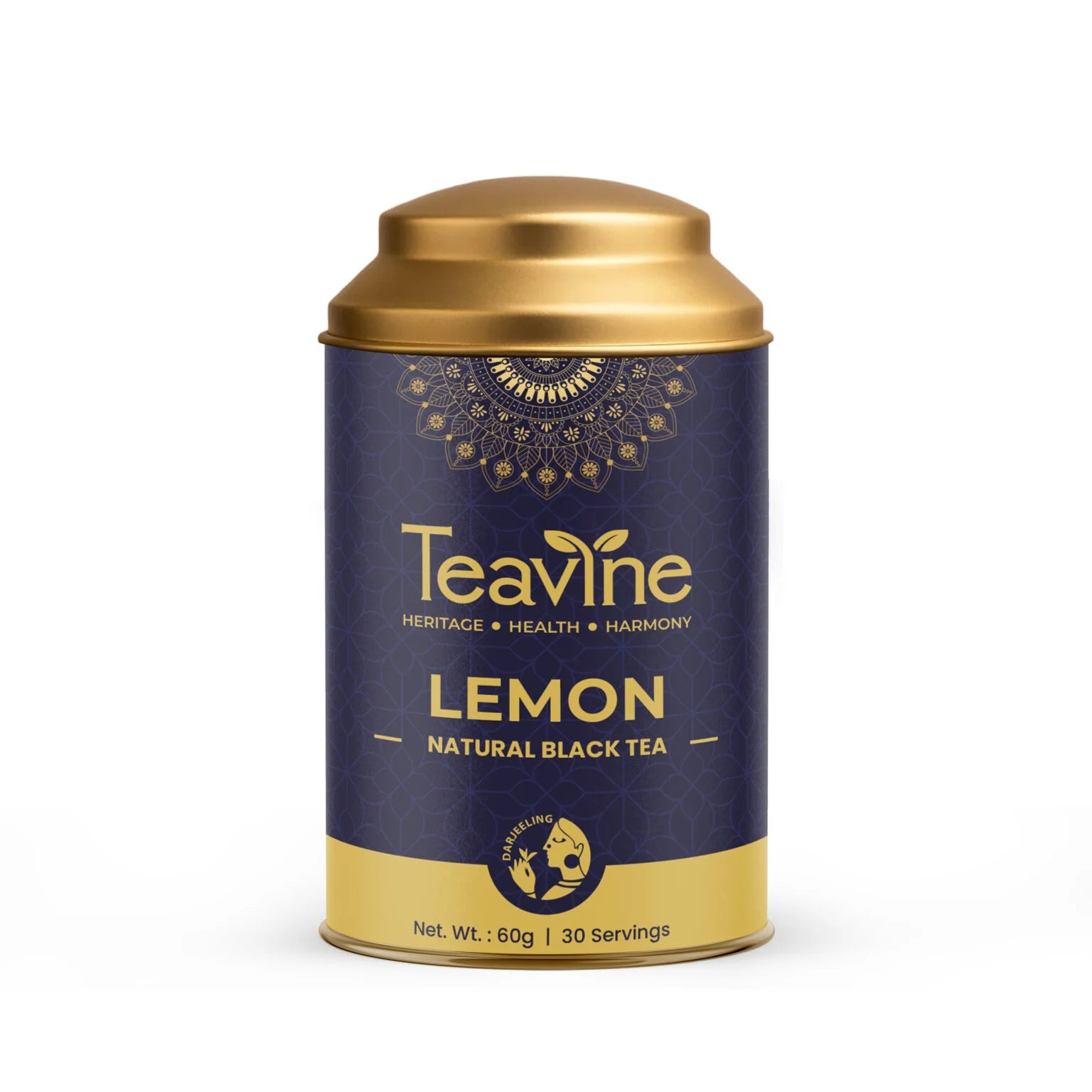 Teavine Lemon Natural Black Tea