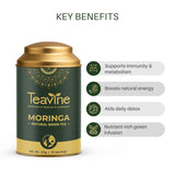 Teavine Moringa Green Tea Benefits