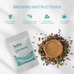 Teavine Tulsi Ginger Chai Brewing Instructions