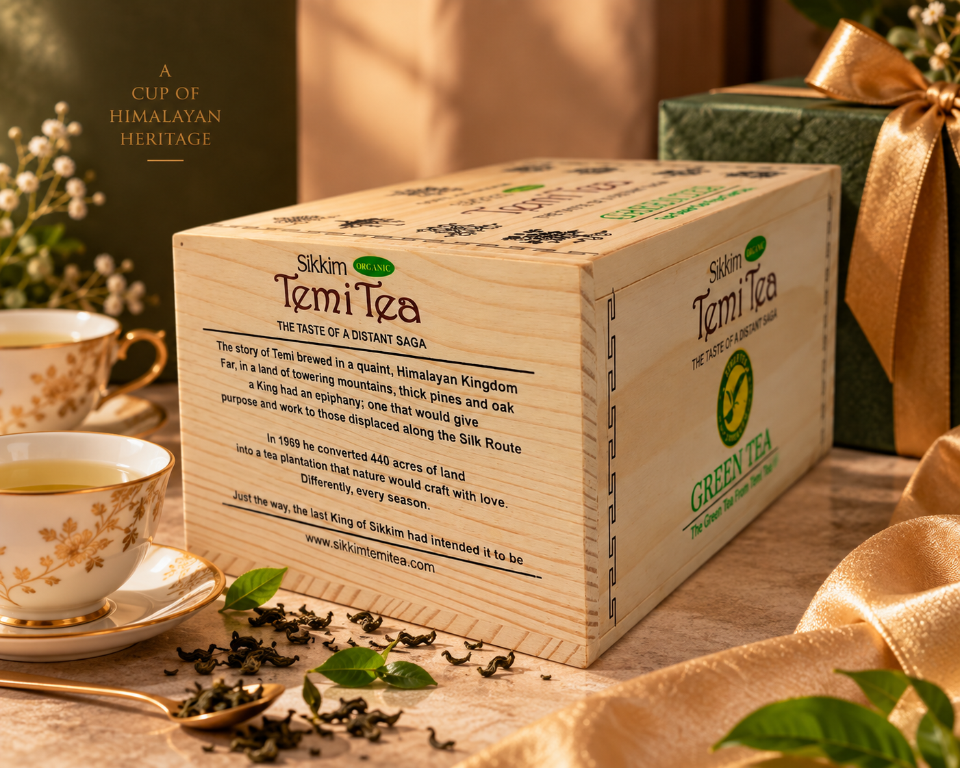 Temi Tea Organic Green Tea