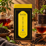 Temi Tea First Pluck Organic Orthodox Black Tea with Light Floral Finish - Government of Sikkim