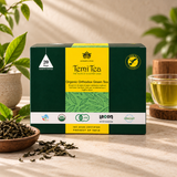 Temi Tea Organic Second Flush Orthodox Green Tea Bags- Government of Sikkim