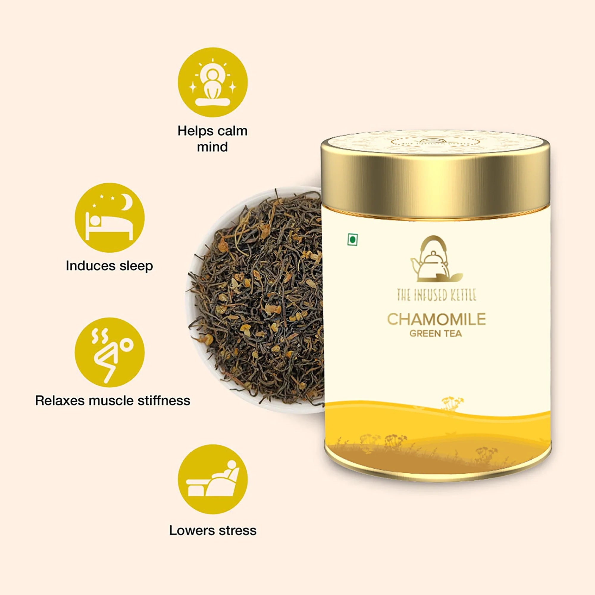 The Infused Kettle Chamomile Green Tea Health Benefits