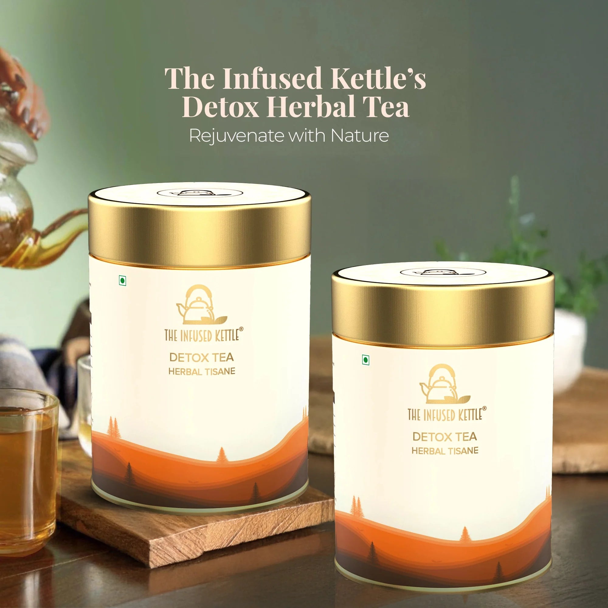 The Infused Kettle Detox Herbal Tea