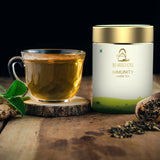 The Infused Kettle Immunity Green Tea with Turmeric, Cinnamon, Ginger, Fennel, and Hibiscus