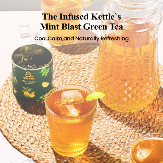 The Infused Kettle Mint Blast Green Tea