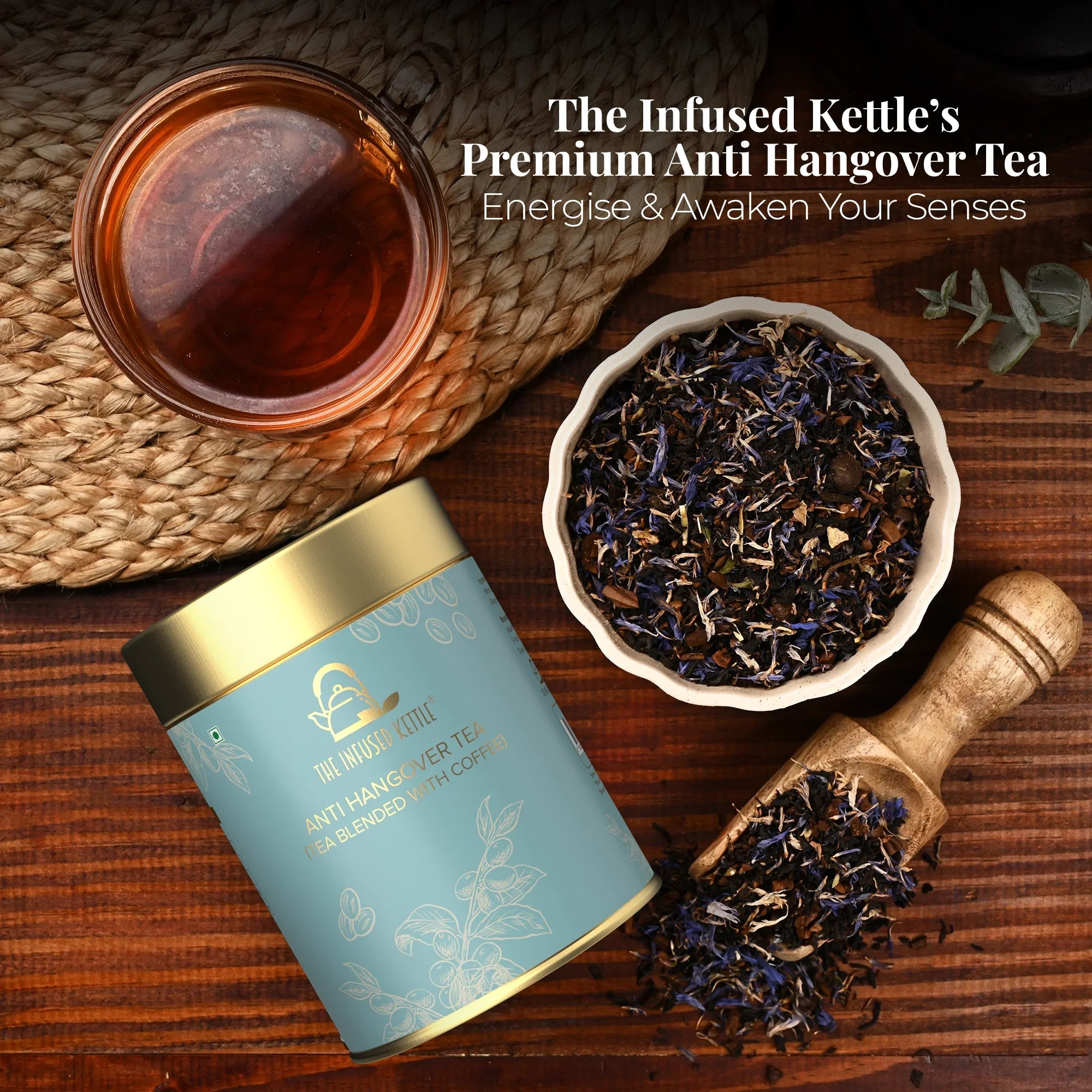 The Infused Kettle Premium Anti Hangover Tea
