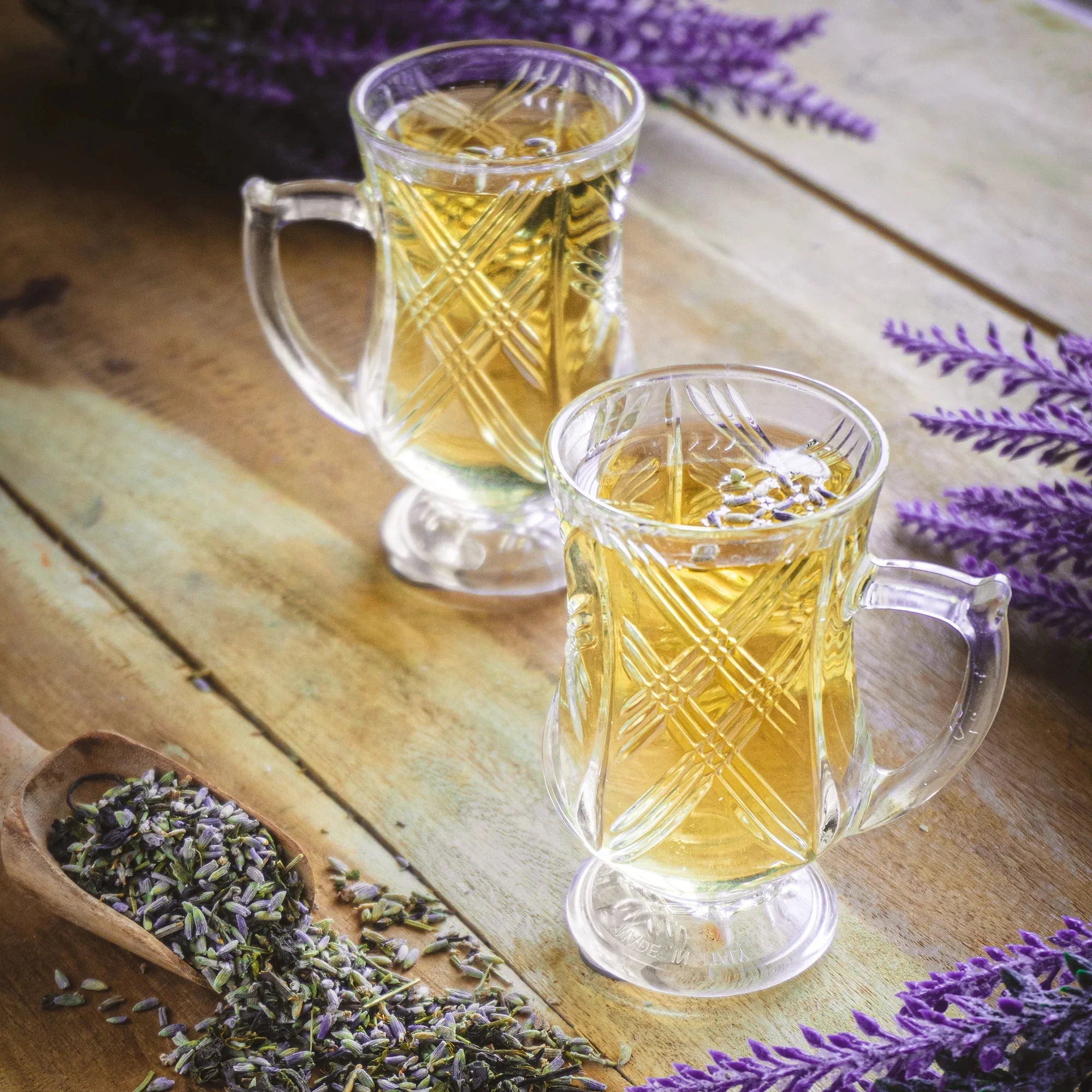 The Infused Kettle Premium Lavender Green Tea