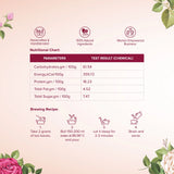 The Infused Kettle Rose Green Tea Packaging Label