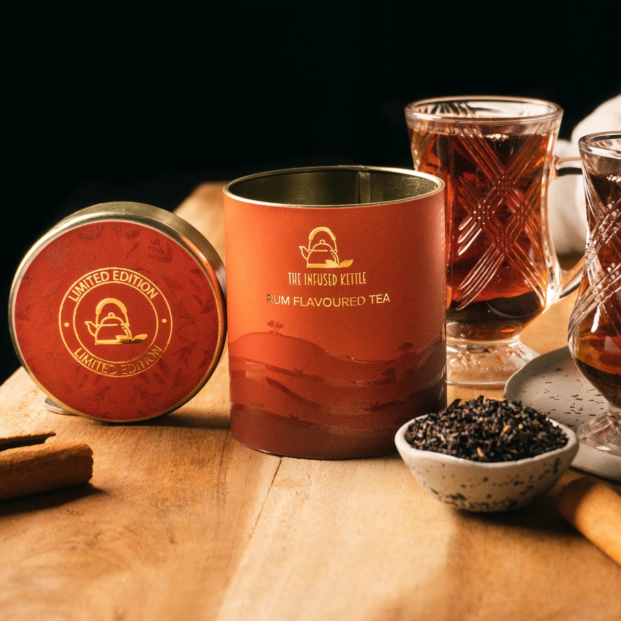 The Infused Kettle Rum Flavoured Non-Alcoholic Tea