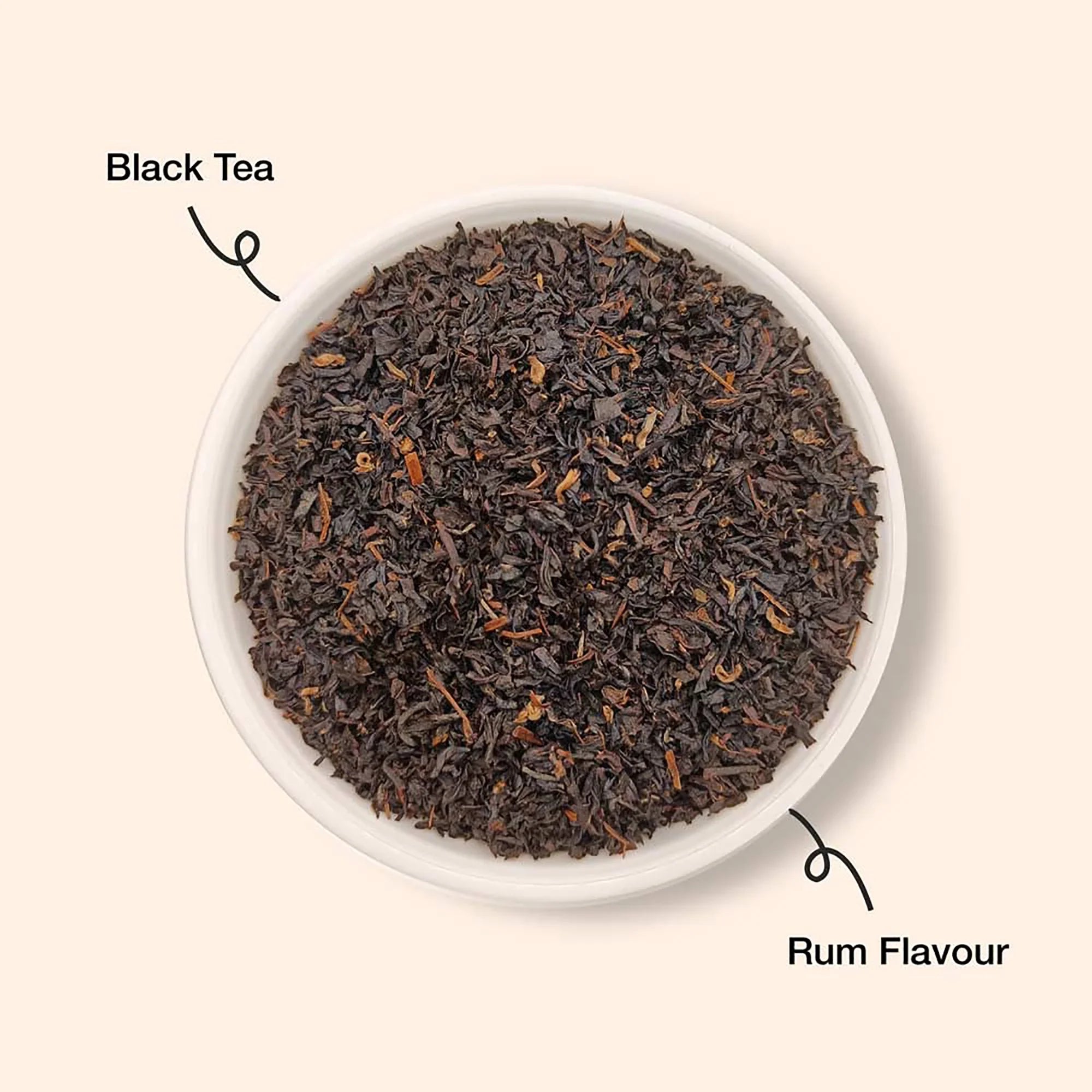 The Infused Kettle Rum Flavoured Tea Leaves