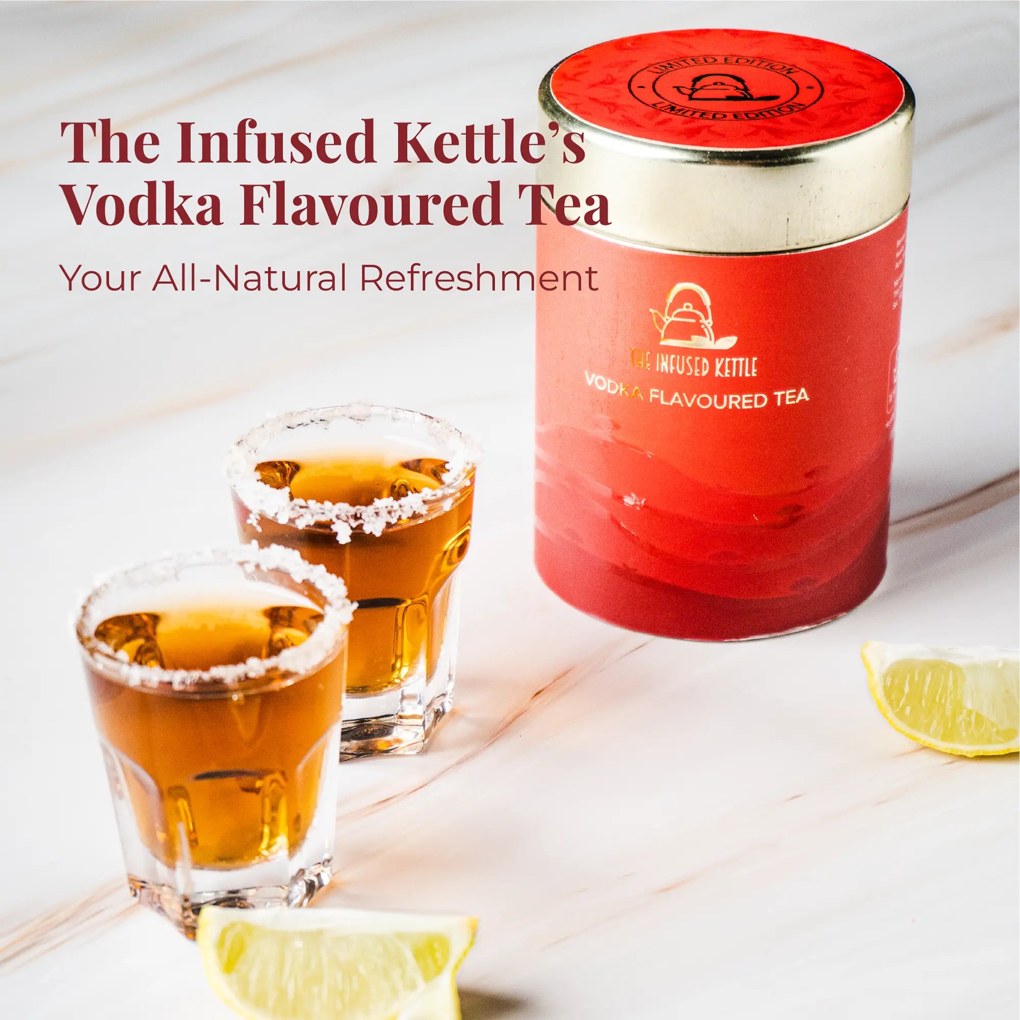 The Infused Kettle Vodka Flavoured Tea