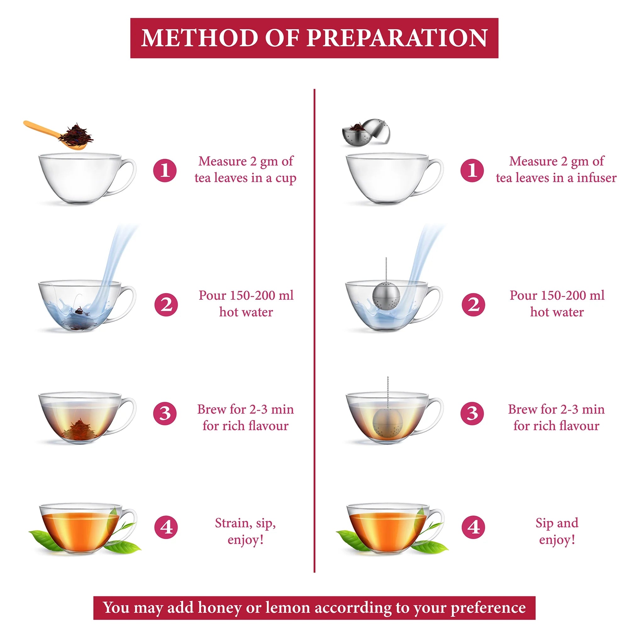 The Infused Kettle Weight Care Tea Preparation Method