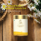 The Infused Kettle Chamomile Flowers Darjeeling Green Tea For Calm Evenings And Restful Balance
