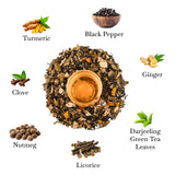 The Infused Kettle Detox Herbal Infusion – Ayurvedic Detox Blend with Black Pepper, Ginger, Turmeric, Clove, Licorice &amp; Nutmeg for Natural Cleansing Support