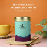 The Infused Kettle Diabetic Care Darjeeling Green Tea with Amla, Giloy, Gymnema & Turmeric for Healthy Blood Sugar Balance
