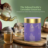 The Infused Kettle Lavender Green Tea for Relaxing Floral Experience