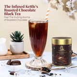 The Infused Kettle Roasted Chocolate Darjeeling Black Tea – Smooth Indulgent Brew with Cocoa Notes