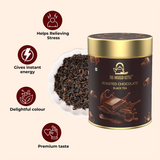 The Infused Kettle Roasted Chocolate Darjeeling Black Tea – Smooth Indulgent Brew with Cocoa Notes