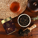 The Infused Kettle Roasted Chocolate Darjeeling Black Tea – Smooth Indulgent Brew with Cocoa Notes