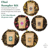 The Leaf Chap Chai House Black Tea Sampler Kit — Five Chais, Five Distinctive Flavours
