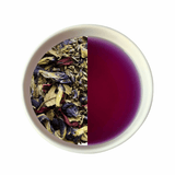 The Leaf Chap Herbal Haven Iced Tea — A Purple Floral Escape
