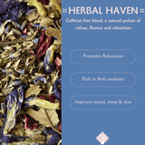 The Leaf Chap Herbal Haven Iced Tea — A Purple Floral Escape