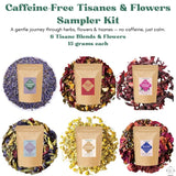The Leaf Chap Floral & Tisane Sampler Kit — 6 Caffeine-Free Blends